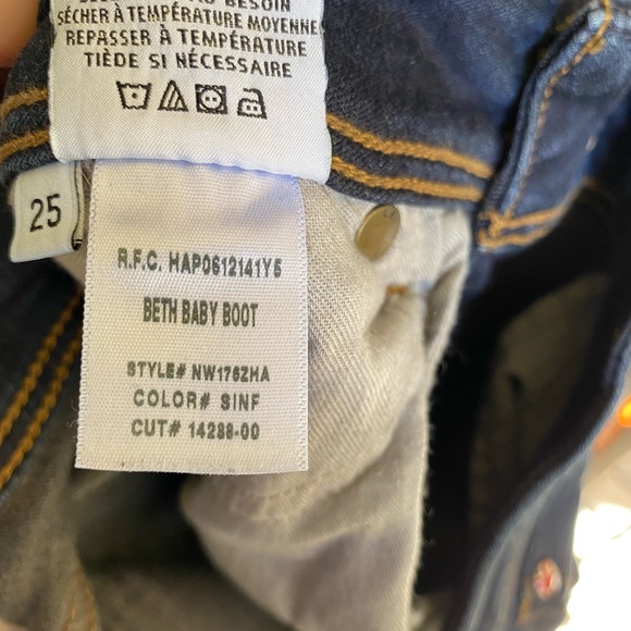 Hudson Beth baby boot jeans Size 25 - Picture 7 of 13